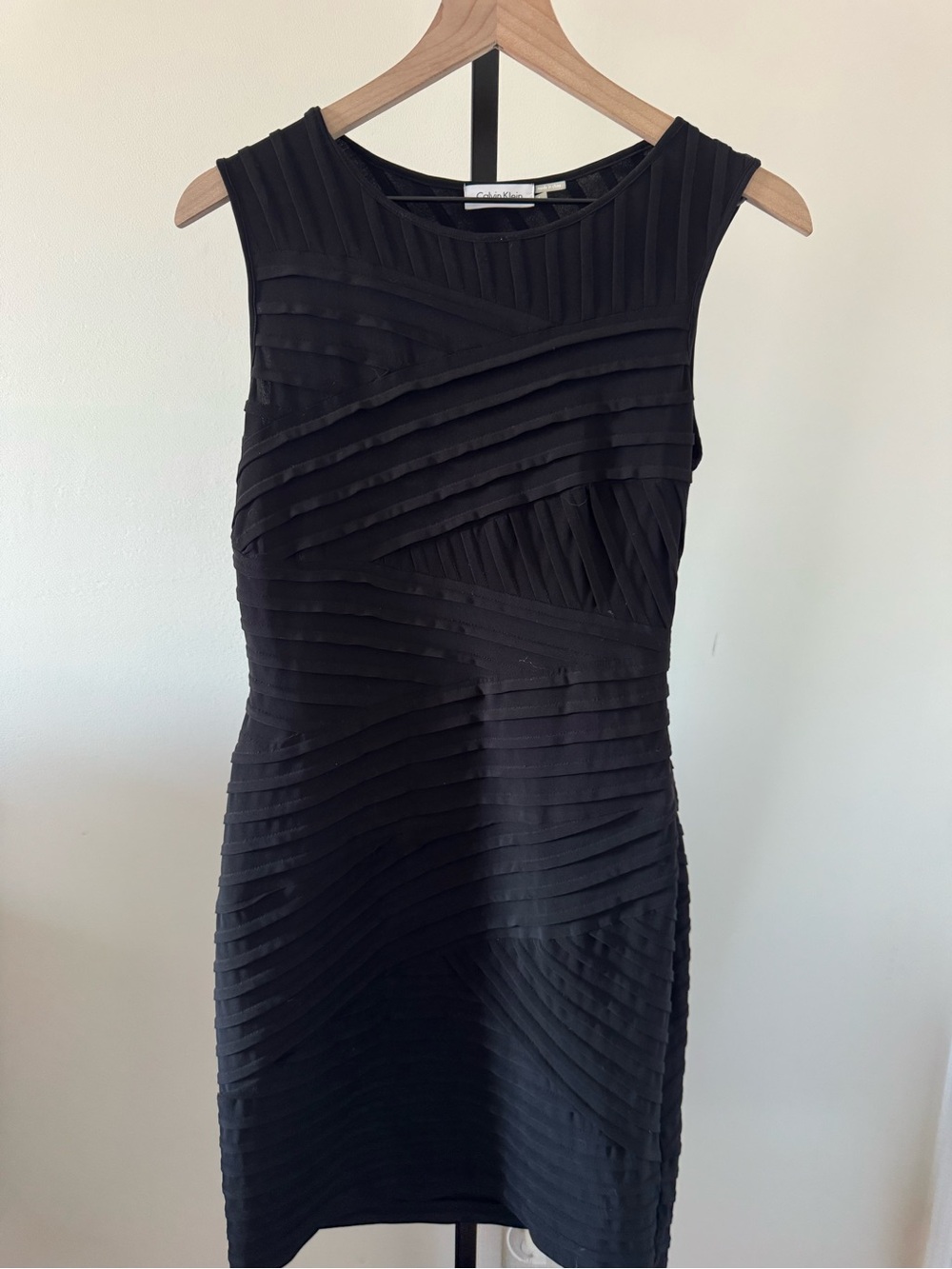 Calvin Klein Sheath Bandage Layered Dress - Picture 2 of 4